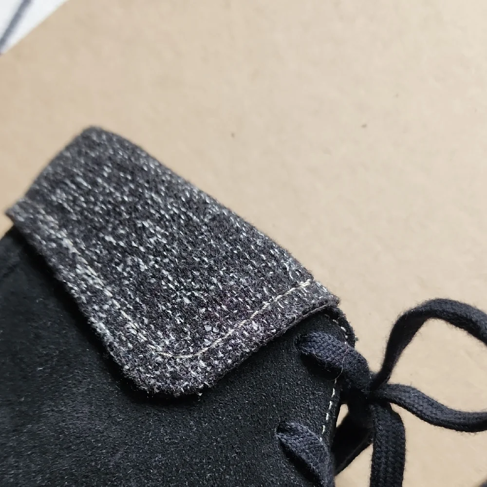 BUNDLE FOR @bliss_treasureClarks Black Suede Ankle Boots with Fold-Over Cuff NWT